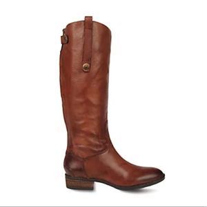 Sam Edelman Penny Dark Brown Leather Boot